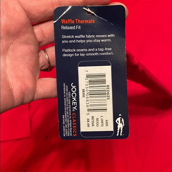 NWT Men’s Jockey Loungewear Waffle Union Suit - Picture 2 of 4